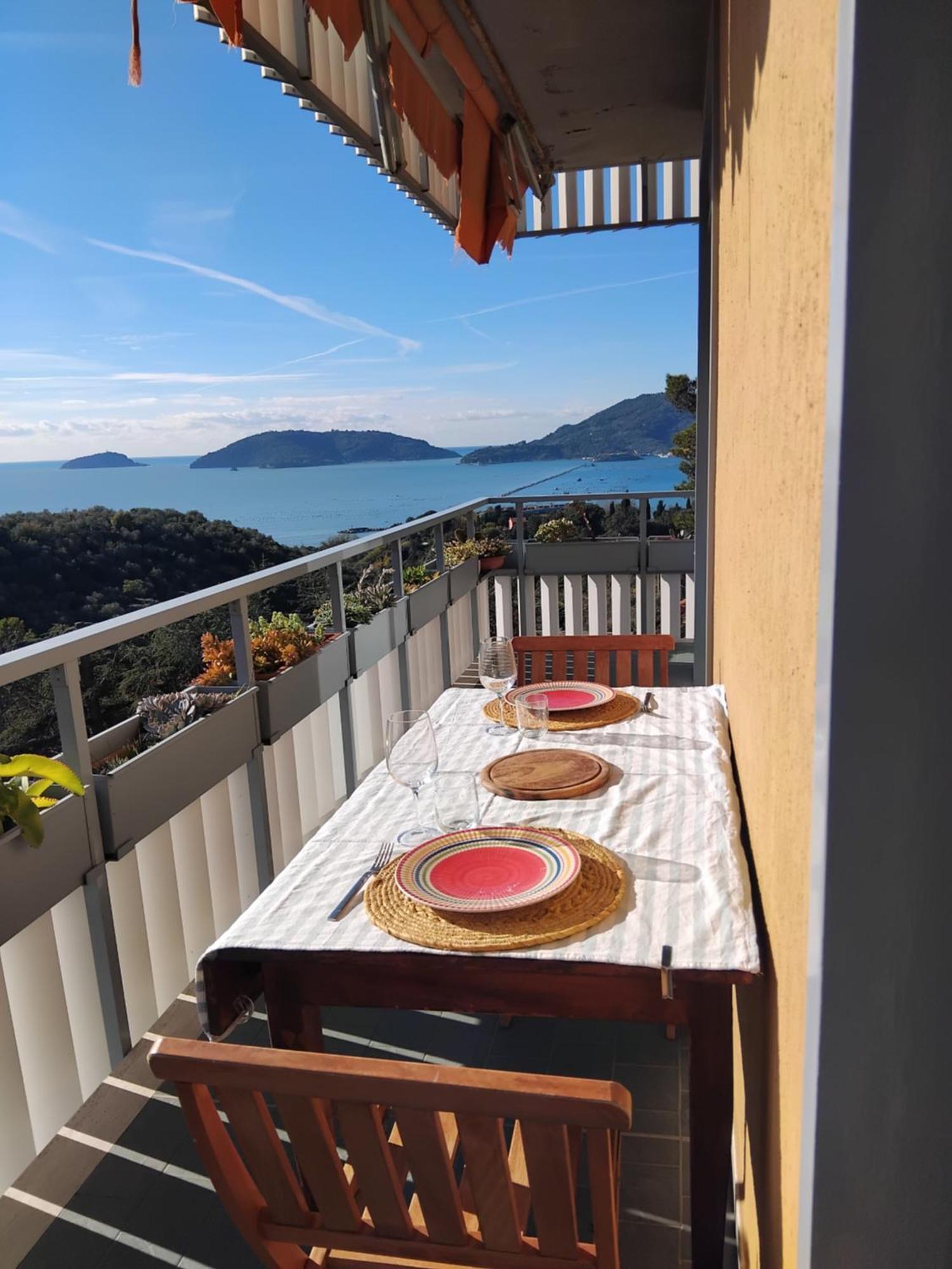 Apartmán Vista Sul Blu ,Baia Blu, Lerici Exteriér fotografie